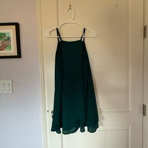 Charlotte Russe Teal Mini Dress
